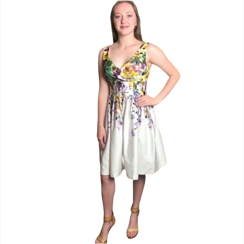 Eliza J, floral print dress